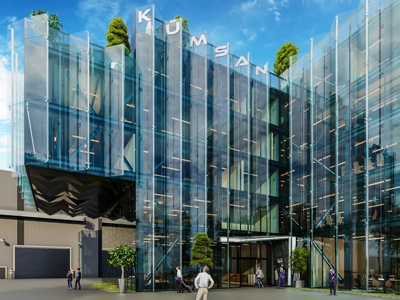 Kümsan Ofis Binası Cephe